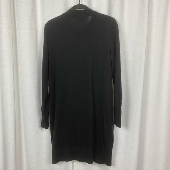 COS Black Wool Button Front Sweater Tunic Dress Sz.S - Picture 12 of 16